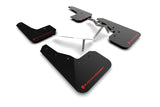 Rally Armor 22-26 Honda Civic/Civic Si/Sport Black UR Mud Flap w/Red Logo